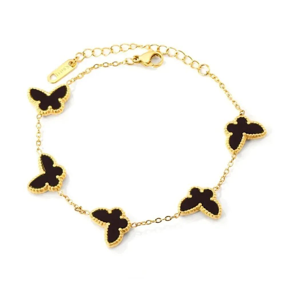 Black Butterfly Bracelet Q870